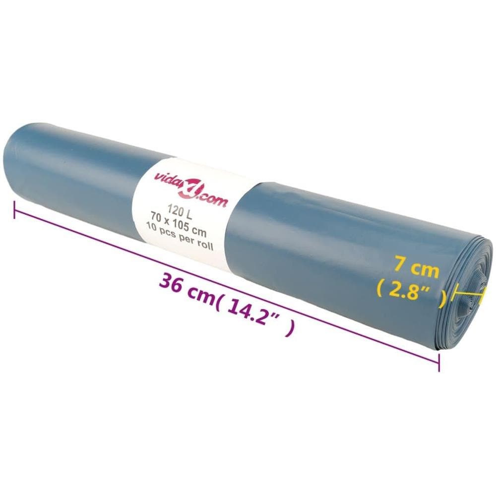 Sacchetti per Cestini 100 pz Blu 120 L - Foto 6