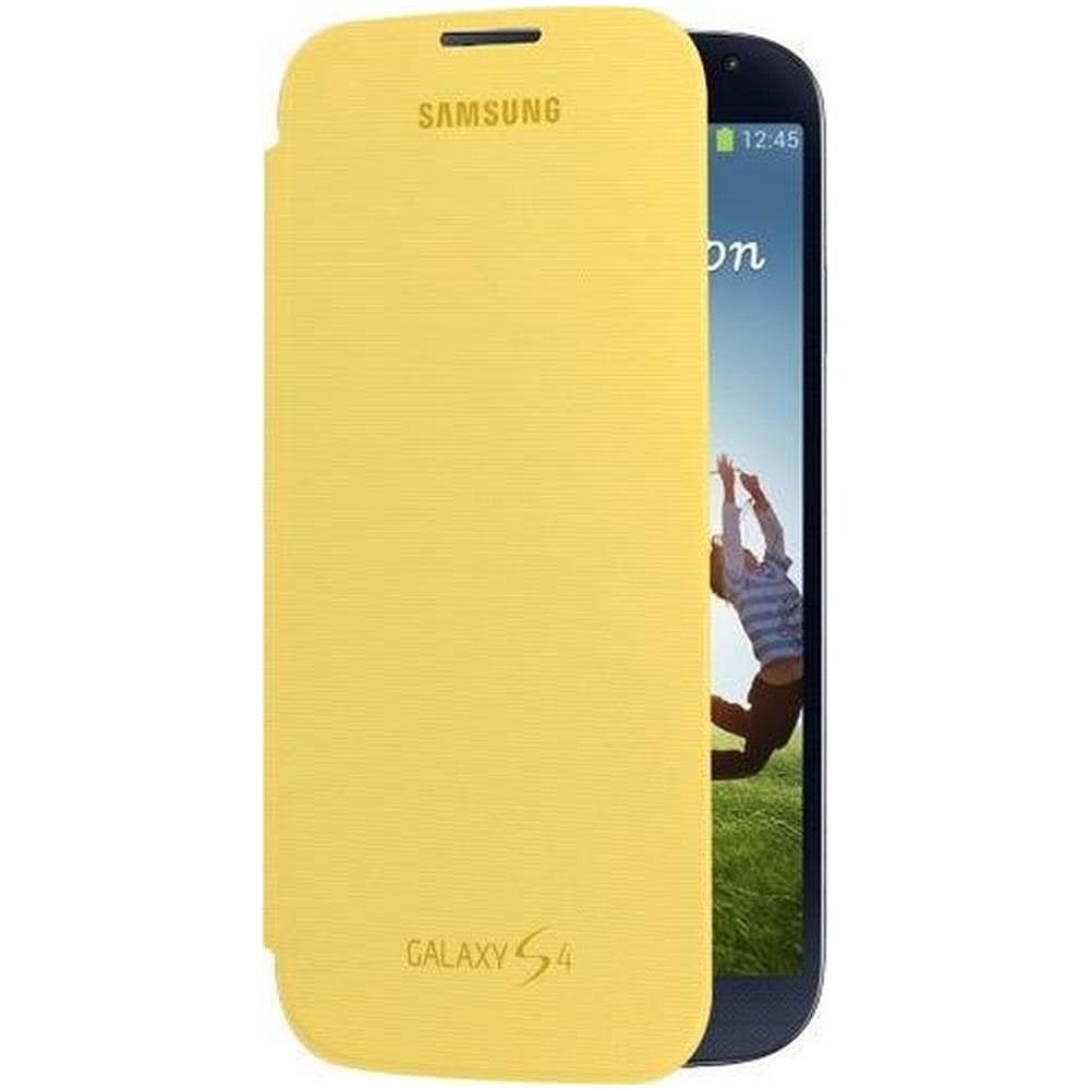 Flip Cover Originale per Galaxy S4 - Giallo - Foto 3