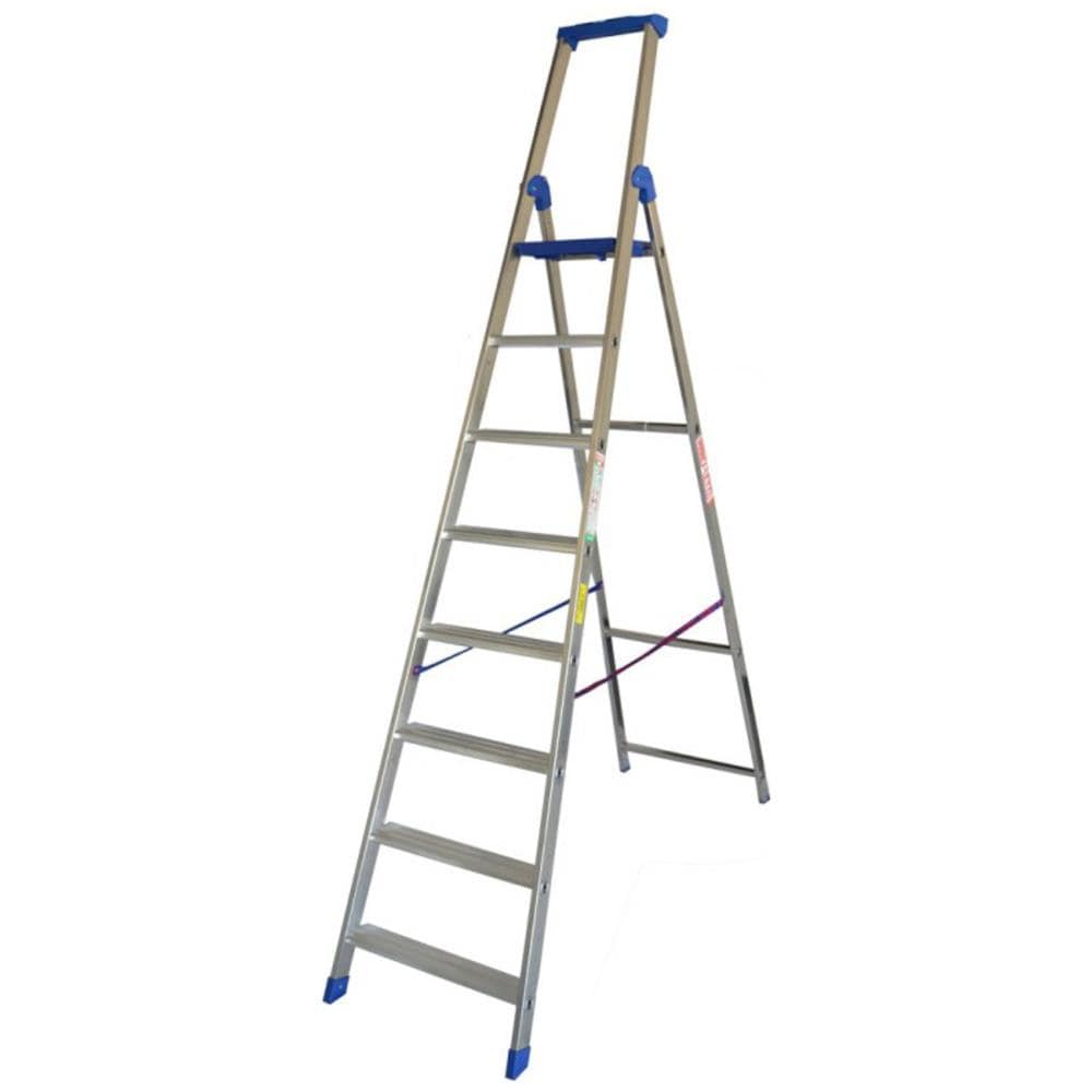 Scala alluminio evolution 8 gradini doppia - Foto 4