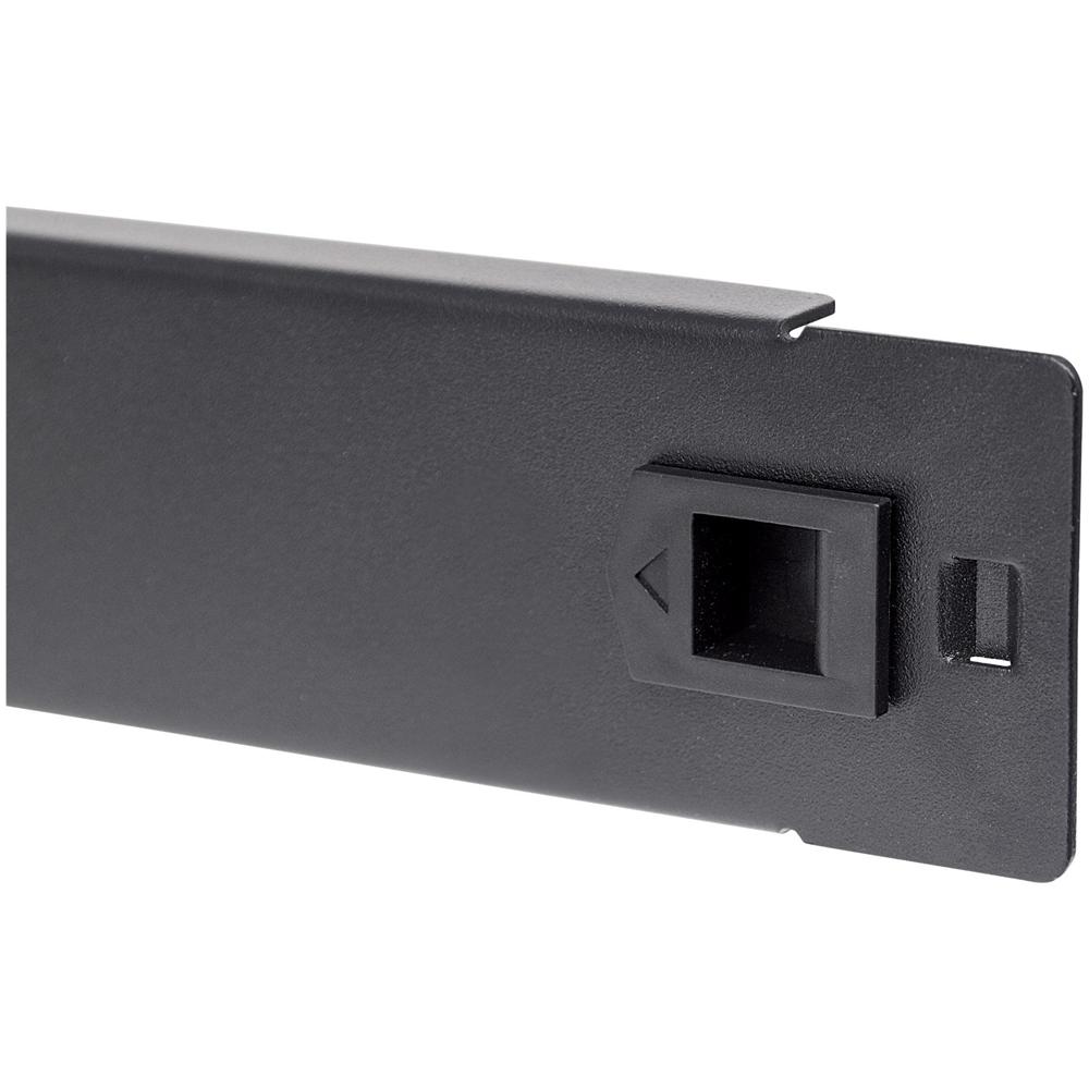 I-CASE BLANK-1-SCL - Pannello Cieco Toolless a Clip per Armadi Rack 19'' 1U Nero - Foto 6