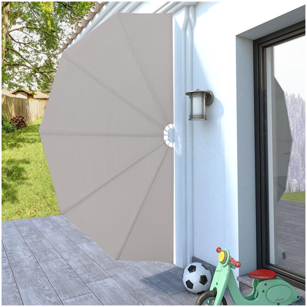 Tenda Laterale per Terrazza Pieghevole Crema 160 cm - Foto 2