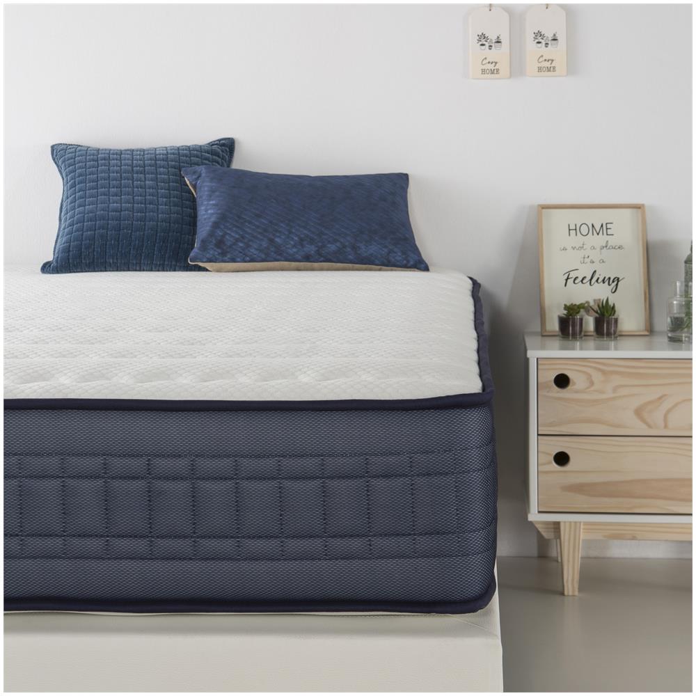 Materasso Viscoelastico Imperial 135 X 190 X 25 Cm, 1 Cm Di Viscoelastica Di 65 Kg / m3 + Zone Indipendenti + Fermezza: Media + Estremamente Resistente - Foto 5
