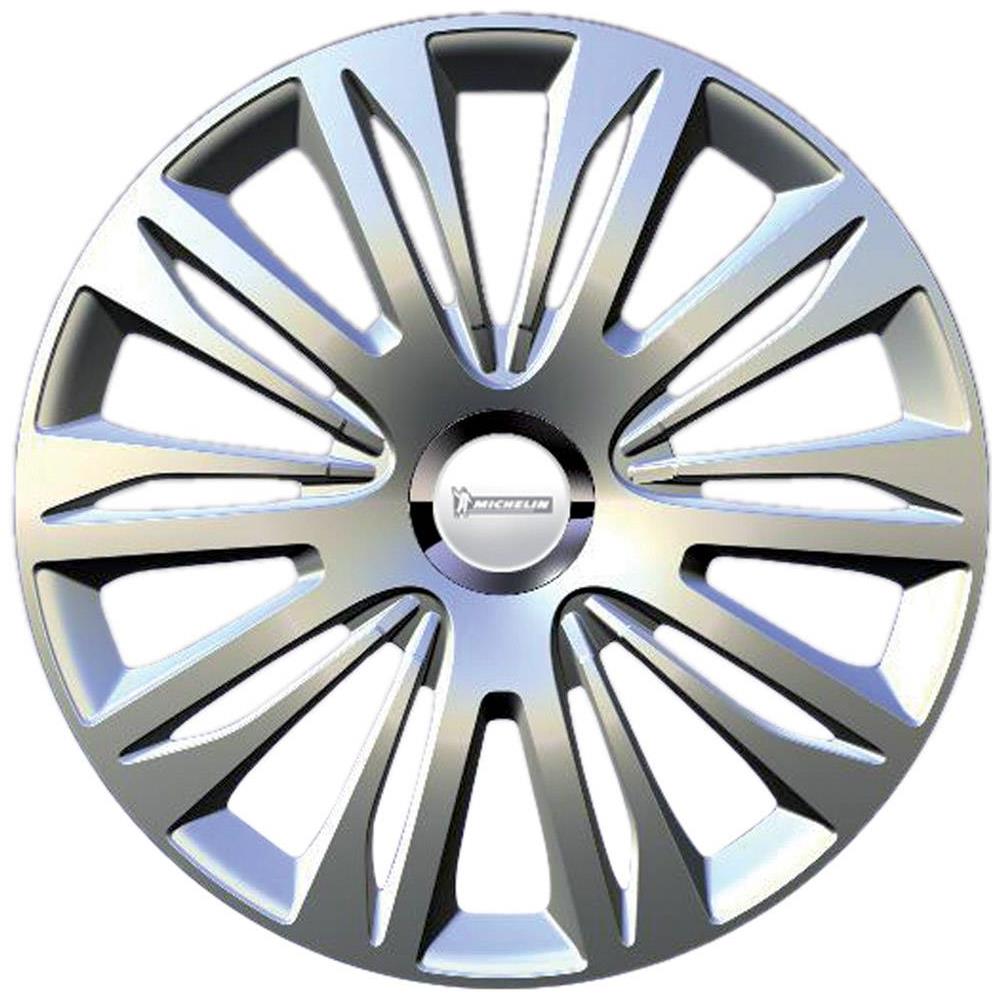 9109 Set 4 Copricerchi 14'' Mod. 42 Cromo - Foto 1