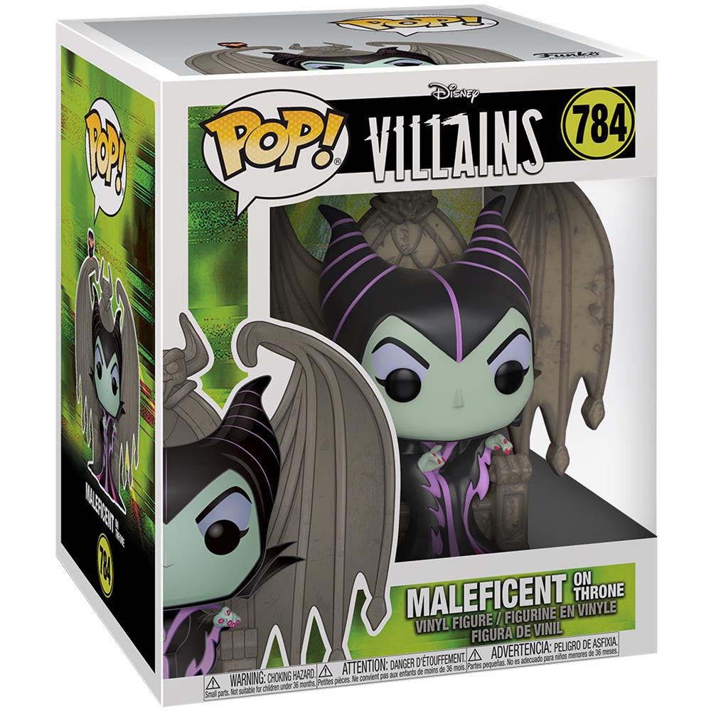Disney: Villains Pop! Disney Vinyl Figure Maleficent 9 Cm - Foto 2