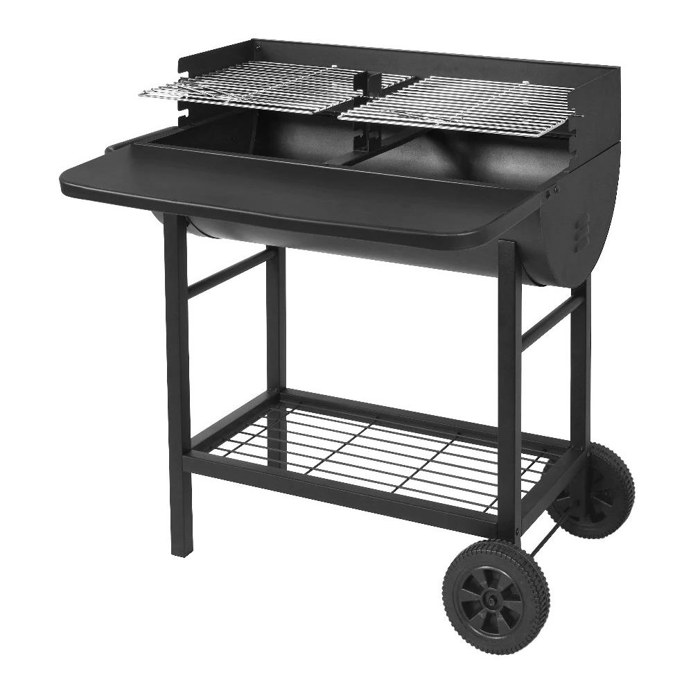 Barbecue A Carbonella 71x35,5 Cm Con Carrello - Smoker One - Foto 2