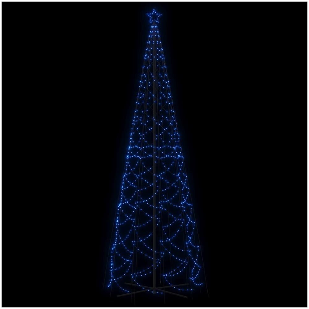 Albero di Natale a Cono Blu 1400 LED 160x500 cm - Foto 2