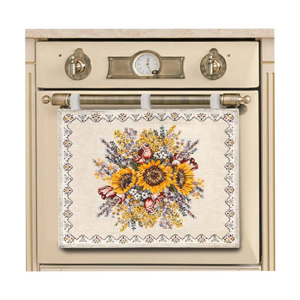 Copriforno Cucina Universale Cinigliato Copertura Decorazione Forno Dis. Sunlight - Foto 1