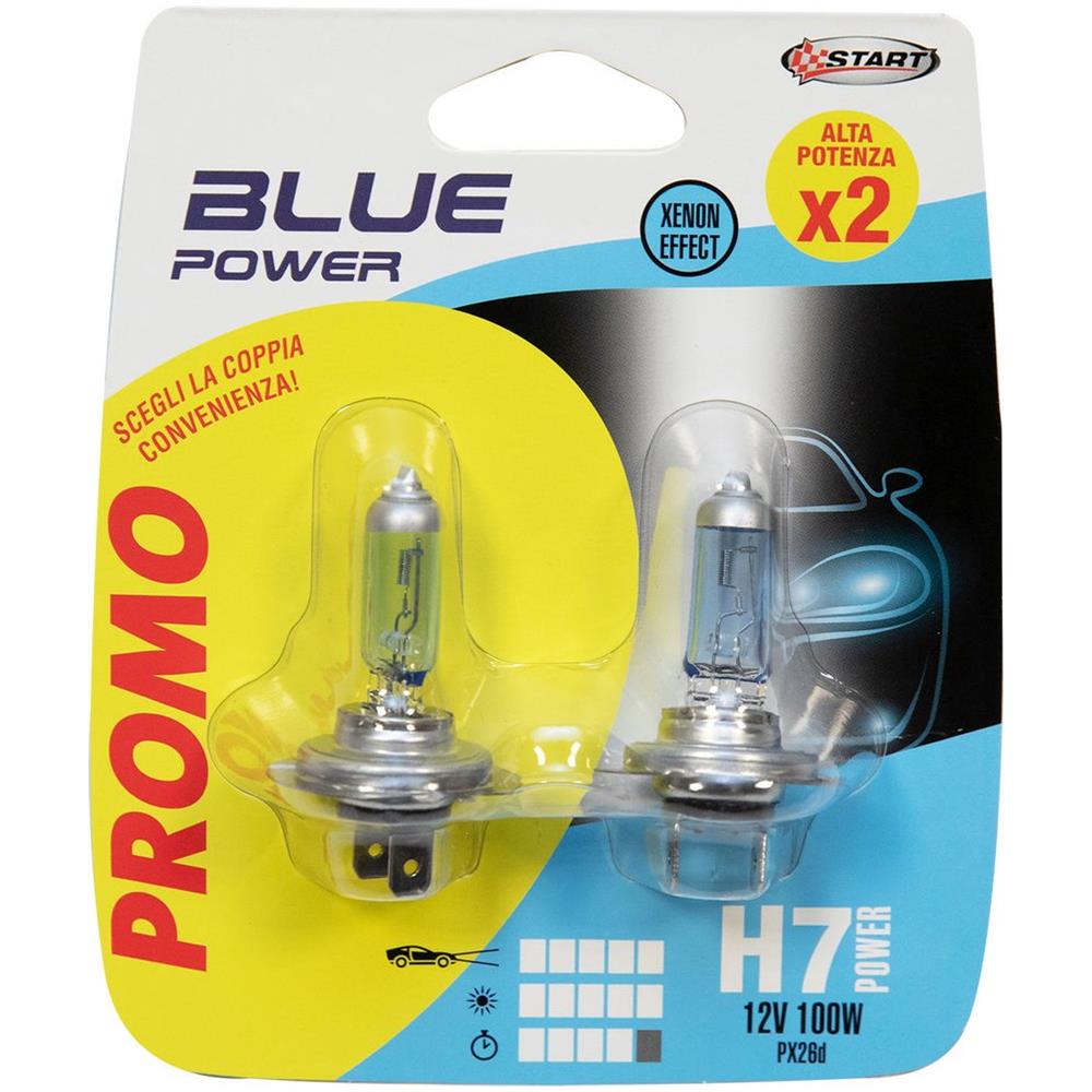 Coppia Di Lampadine Auto Alogene H7 12v 100w Px26d - Foto 1