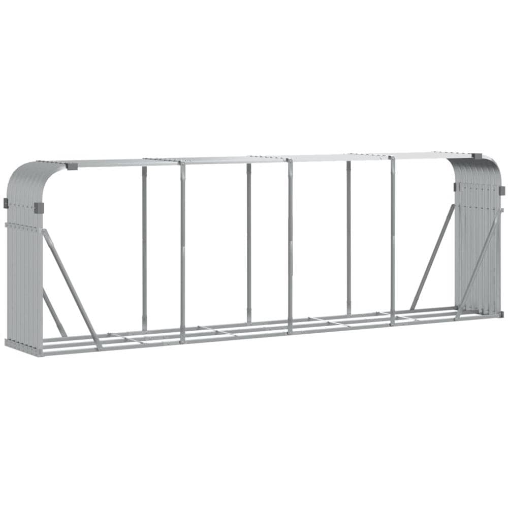 Portaceppi Argento 300x45x100 Cm In Acciaio Zincato - Foto 2