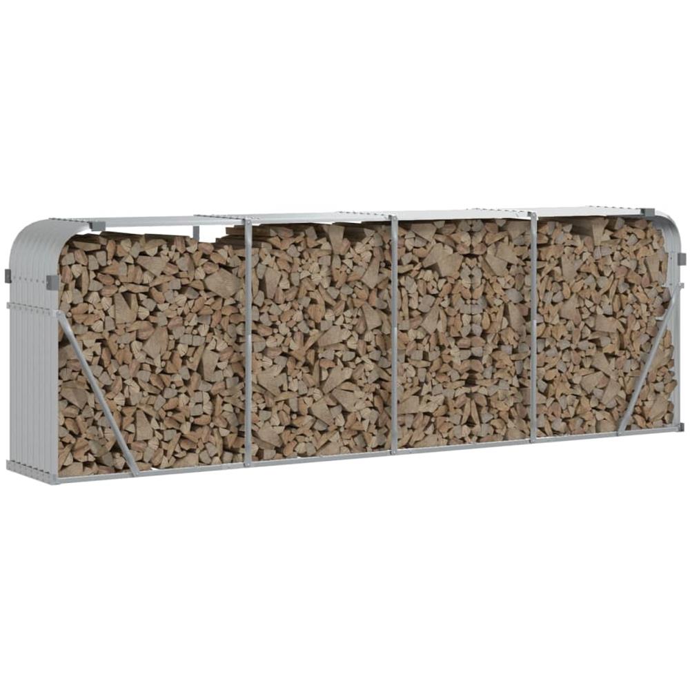 Portaceppi Argento 300x45x100 Cm In Acciaio Zincato - Foto 3