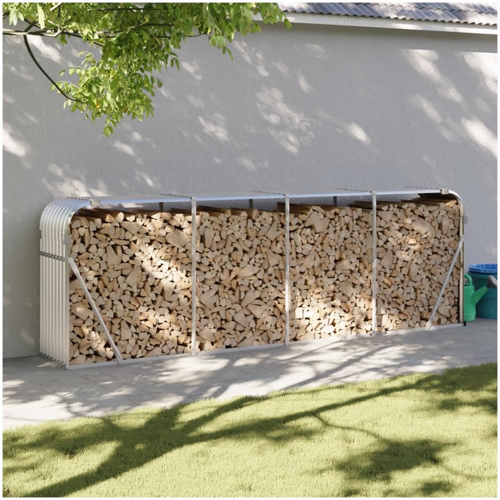 Portaceppi Argento 300x45x100 Cm In Acciaio Zincato - Foto 1