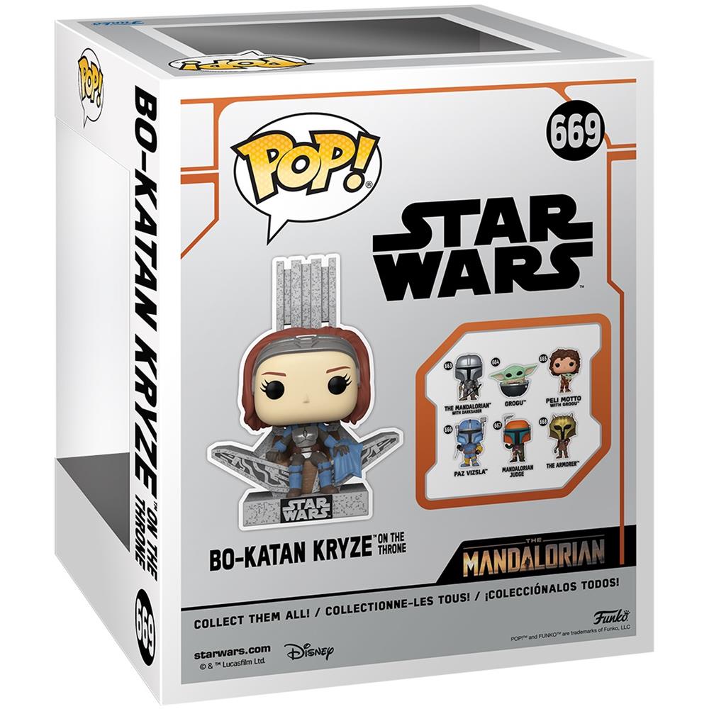 Pop! Deluxe: Star Wars: The Mandalorian Season 3 - Bo-katan Kryze (with Throne) - Foto 2