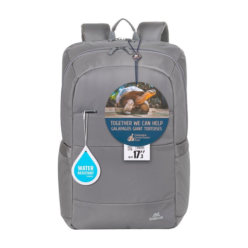 8267 Grey zaino City backpack Grigio Poliestere - Foto 21