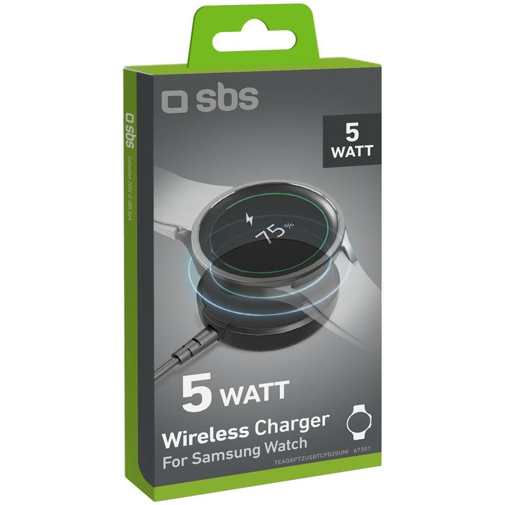 TECHGSAMWATCH Caricabatterie per dispositivi mobili Orologio intelligente Bianco USB Carica wireless Interno - Foto 8