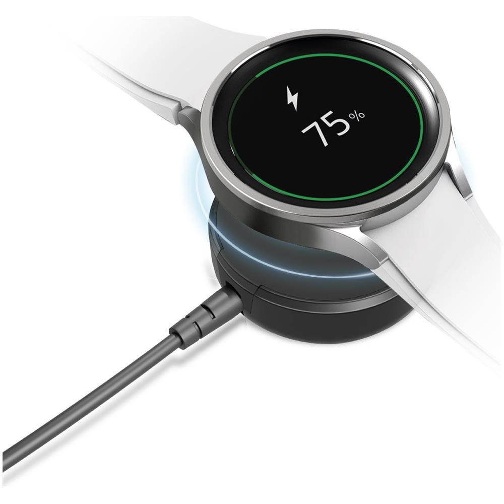 TECHGSAMWATCH Caricabatterie per dispositivi mobili Orologio intelligente Bianco USB Carica wireless Interno - Foto 1