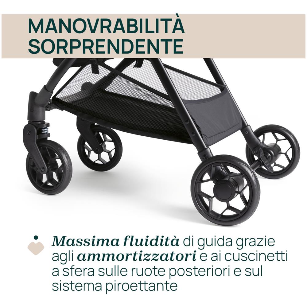 Urbino Passeggino leggero 1 seduta (e) Nero - Foto 2