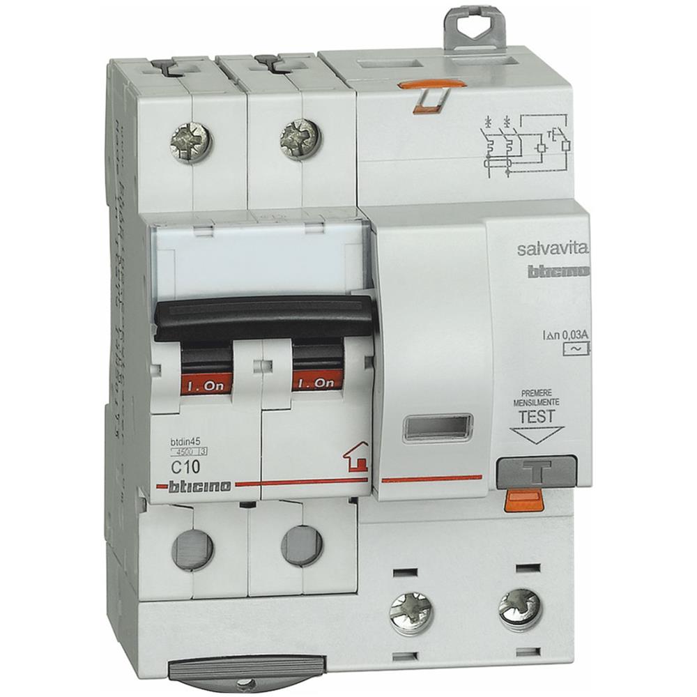 Magn Diff Ac 2p 10a 4,5ka 30ma - Foto 1