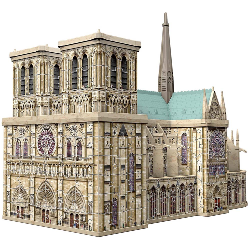 Puzzle 3D Notre Dame 324 Pezzi - Foto 2