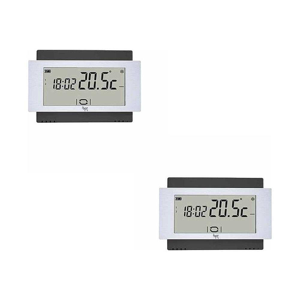 Termostato Touch Screen Da Parete Nero Ta / 500 Bk 230 69400280 Originale - Foto 4