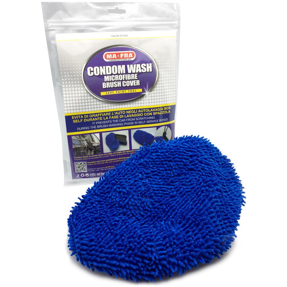 Condom Wash Cover Calza Guanto In Microfibra Per La Spazzola Autolavaggio - Foto 1