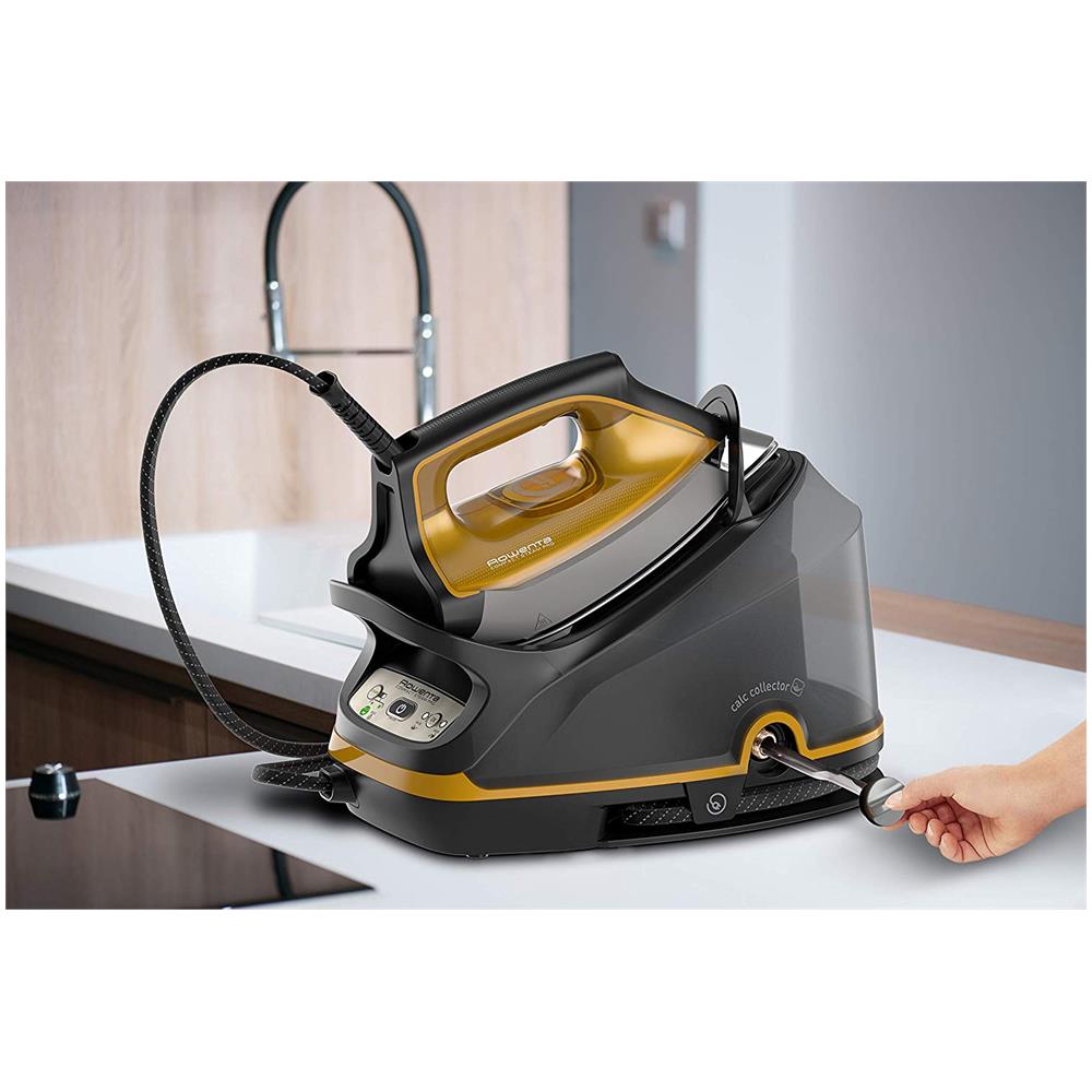 Ferro da Stiro con Caldaia DG7644 Compact Steam Pro Potenza 2200 Watt Colore Nero /Giallo - Foto 7