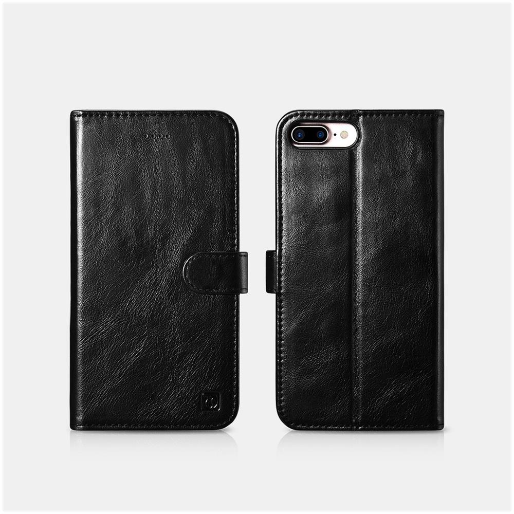 Caso In Vera Pelle Staccabile 2 In 1 Nero Iphone 7 Plus / 8 Altro - Foto 1