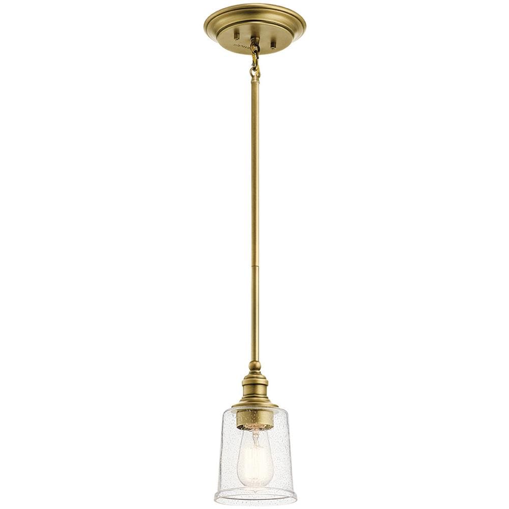 Mini Sospensione A 1 Luce, Ottone Naturale, E27 - Foto 1