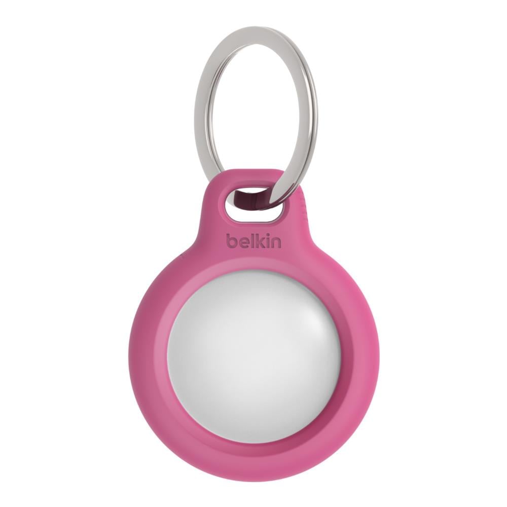 Secure Holder con Anello Portachiavi per AirTag Colore Rosa - Foto 2