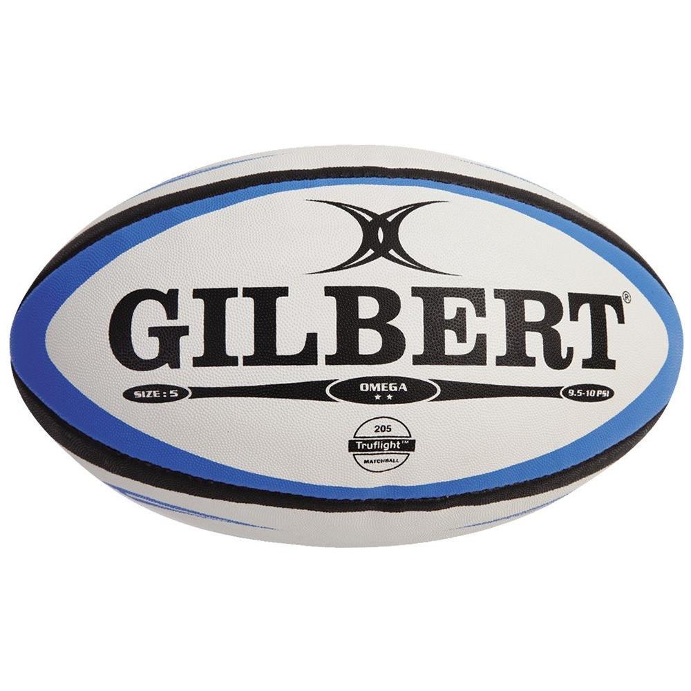 Omega Rugby Match Ball Blu Nero 5 - Foto 1