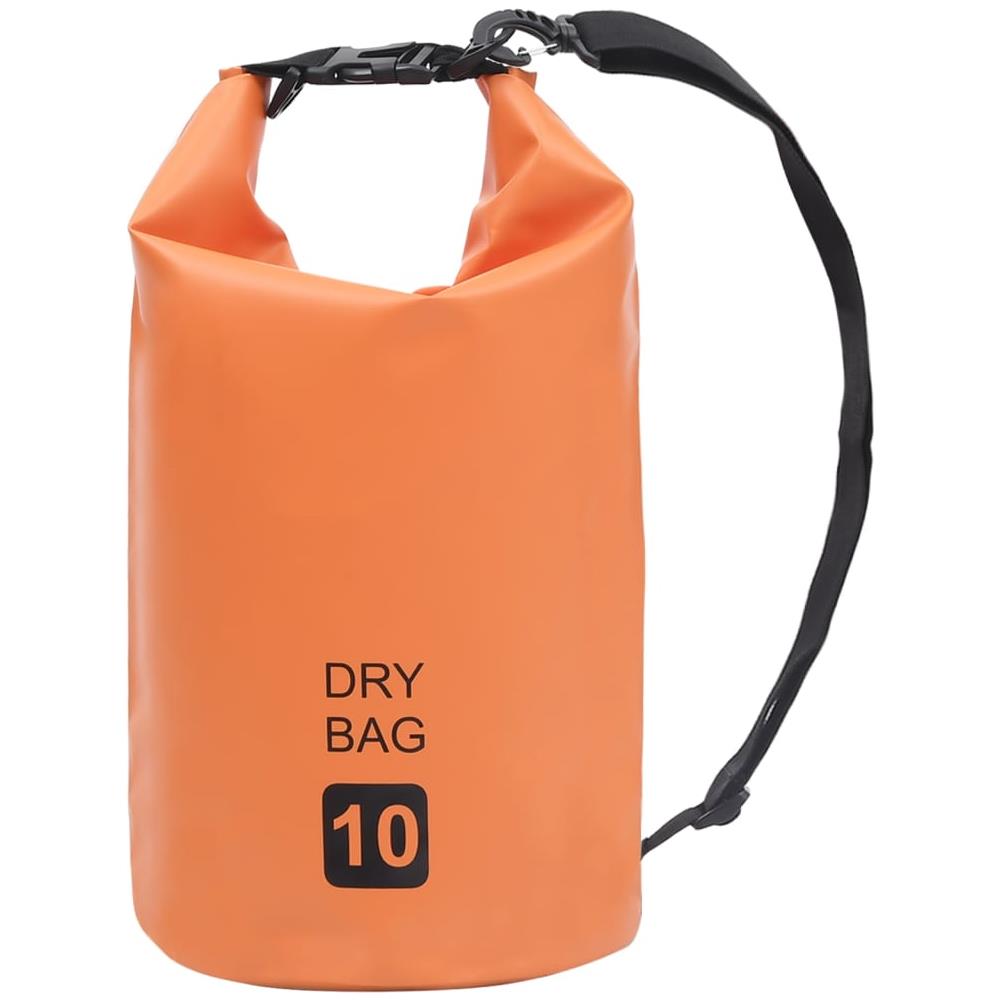 Borsa Impermeabile Arancione 10 L In Pvc - Foto 1