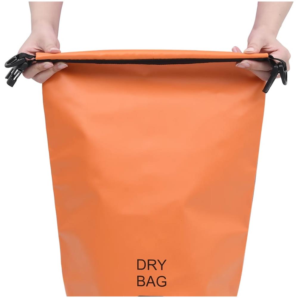 Borsa Impermeabile Arancione 10 L In Pvc - Foto 2