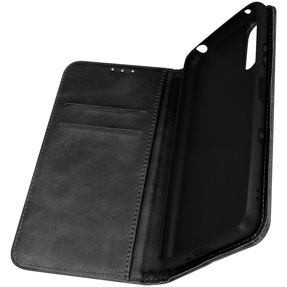 Custodia Sony Xperia 10 Iii Portafoglio Supporto Video Chiusura Magnetica Nera - Foto 1