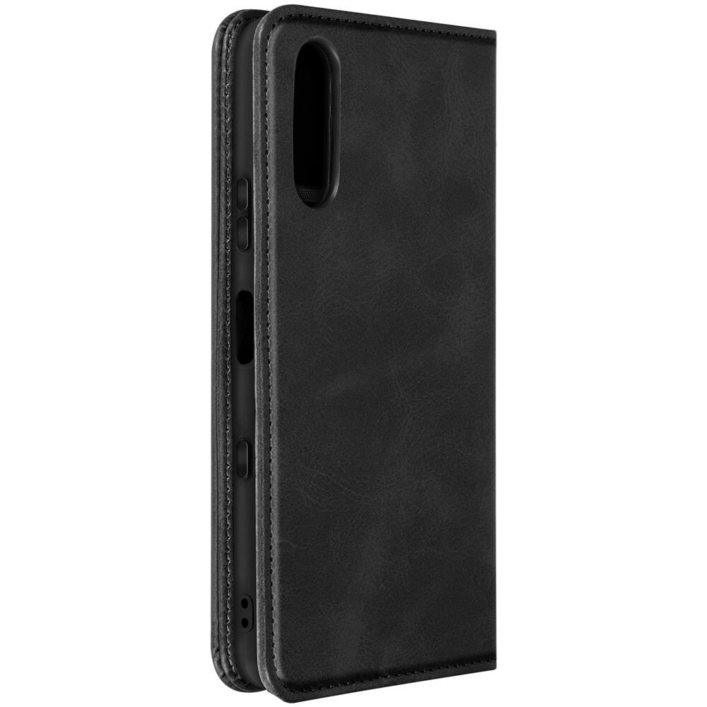 Custodia Sony Xperia 10 Iii Portafoglio Supporto Video Chiusura Magnetica Nera - Foto 5