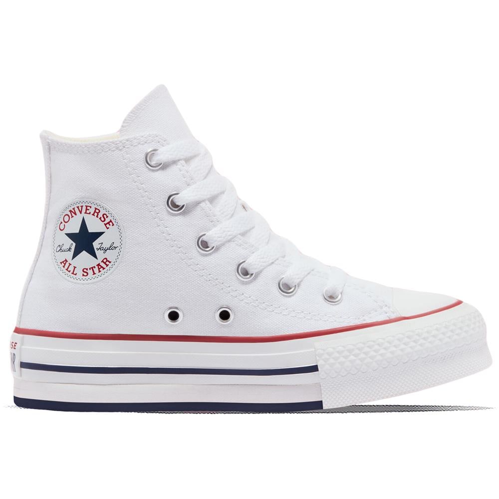 Scarpe Chuck Taylor All Star Eva Lift Taglia 38.5 Codice 671108c Bianco - Foto 1