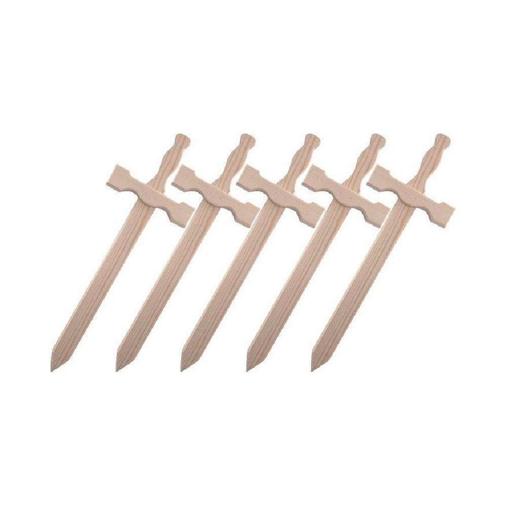 5 Spade Di Legno 39 X 13 Cm - Foto 1