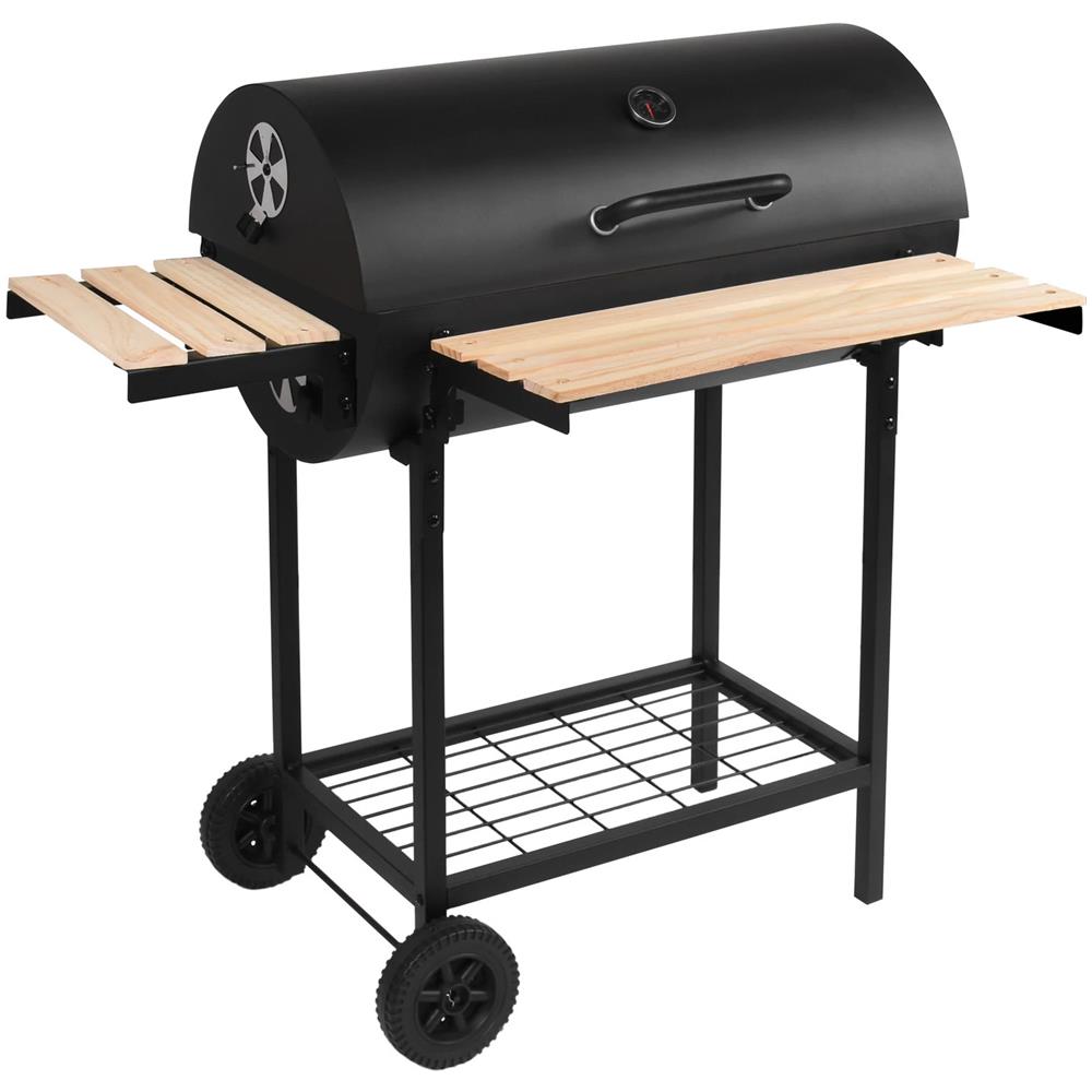 Barbecue A Carbonella 76x33,5cm Con Carrello - Smoker One Xl - Foto 2