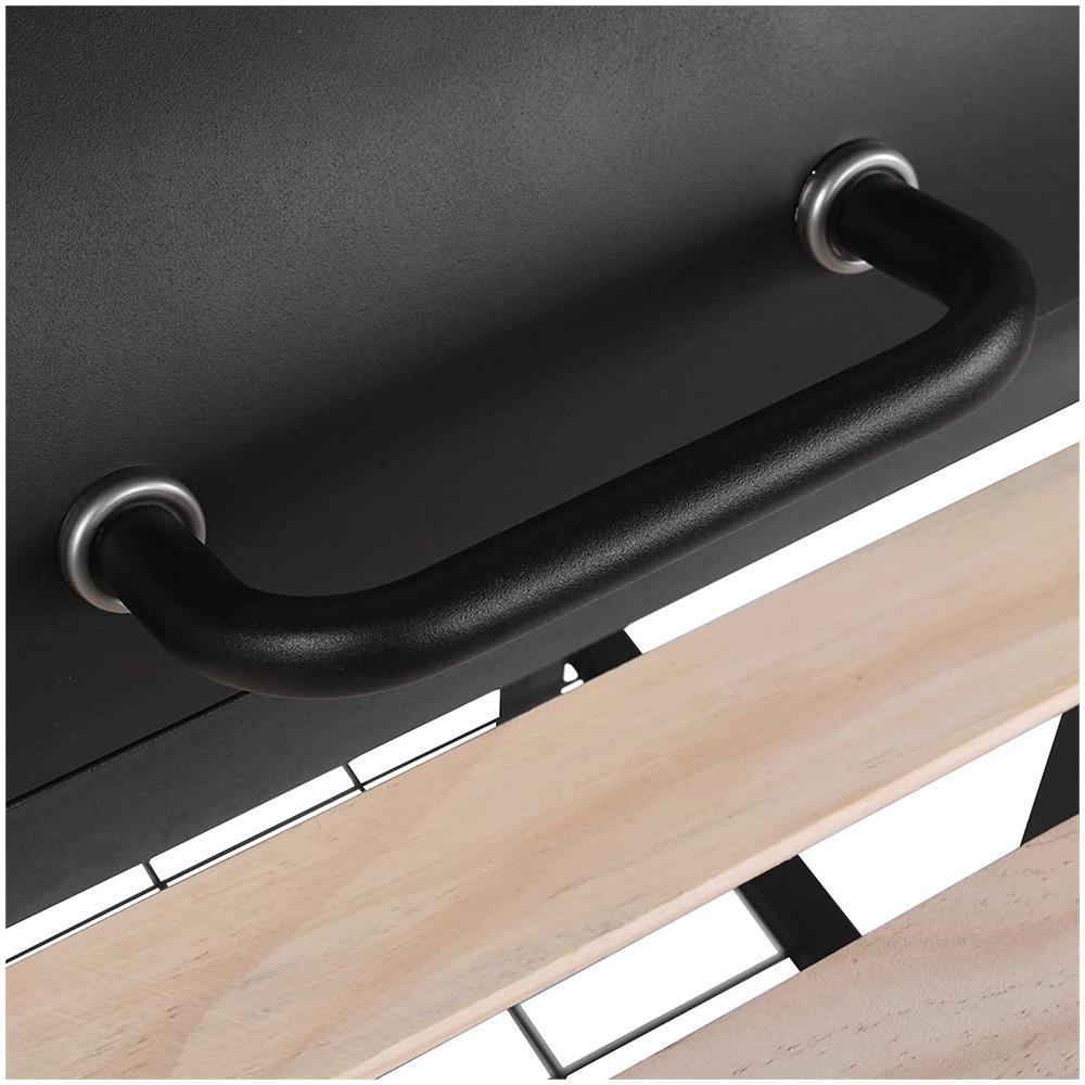 Barbecue A Carbonella 76x33,5cm Con Carrello - Smoker One Xl - Foto 6