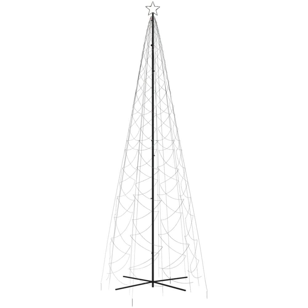 Albero di Natale a Cono Colorato 1400 LED 160x500 cm - Foto 1