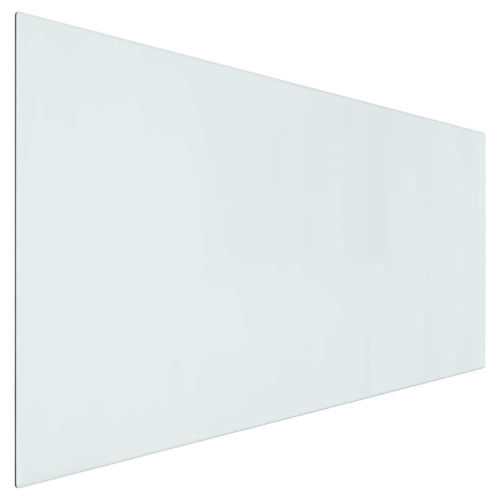 Lastra In Vetro Per Caminetto Rettangolare 120x60 Cm - Foto 2