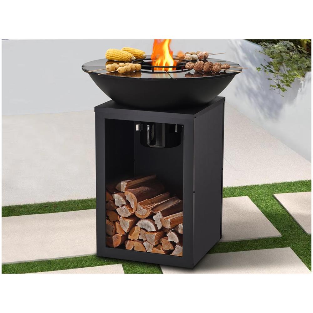 Carbonella per Griglia, Barbecue e Caminetto di Facile Accensione, Sacco da, per Cucina e Camping 2kg