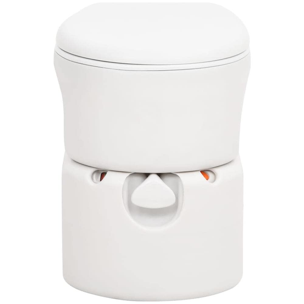 Toilette Integrata Da Campeggio Bianca 24+17 L Hdpe E Smalto - Foto 2