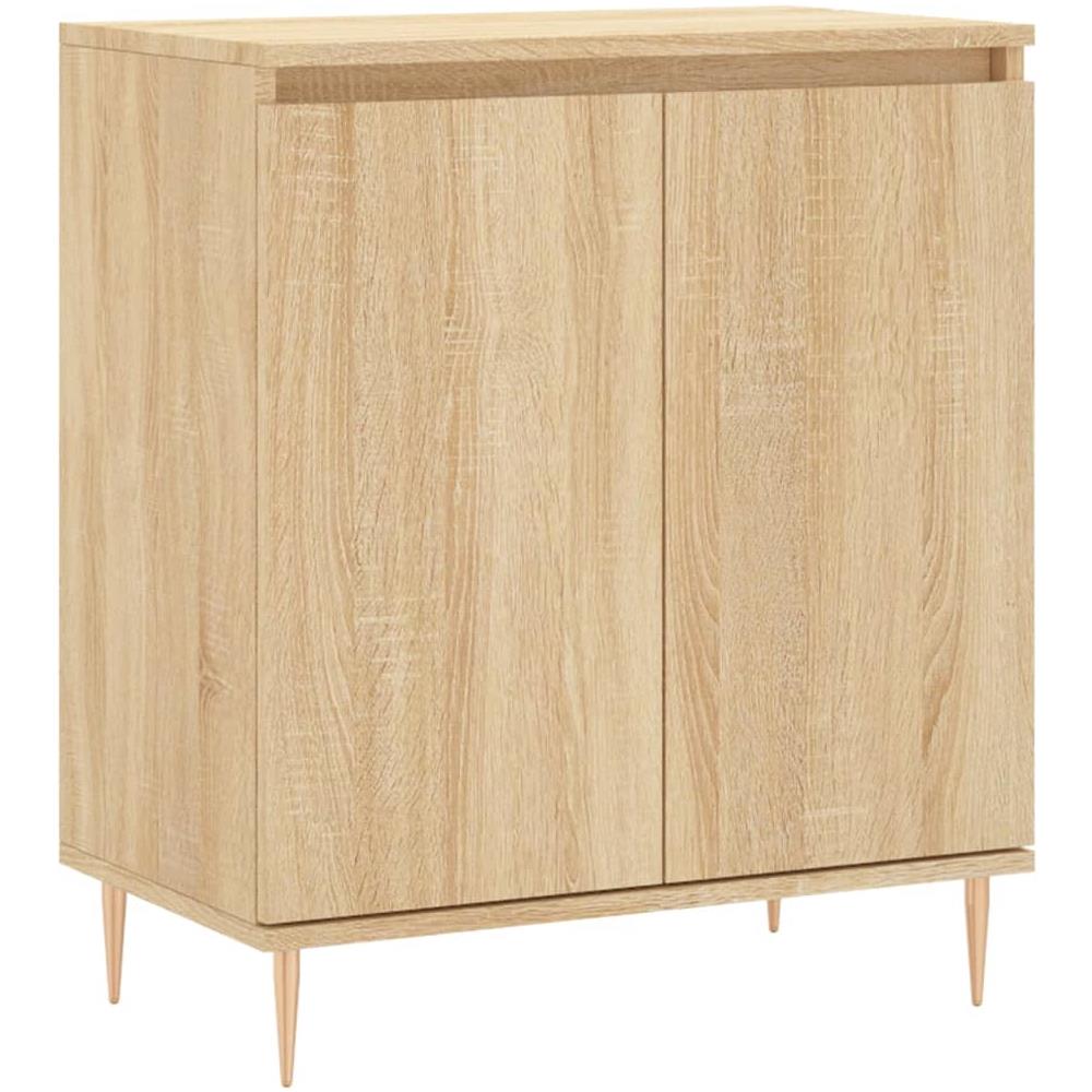Credenza Rovere Sonoma 60x35x70 Cm In Legno Multistrato - Foto 2