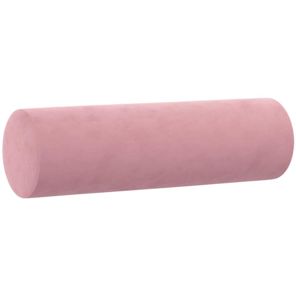Cuscini Decorativi 2 Pz Rosa 15x50 Cm In Velluto - Foto 3