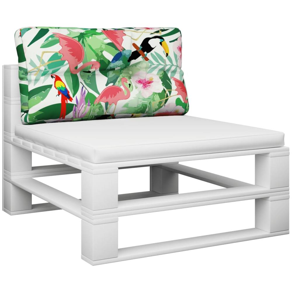 Cuscino Per Pallet Multicolore 80x40x12 Cm In Tessuto - Foto 3