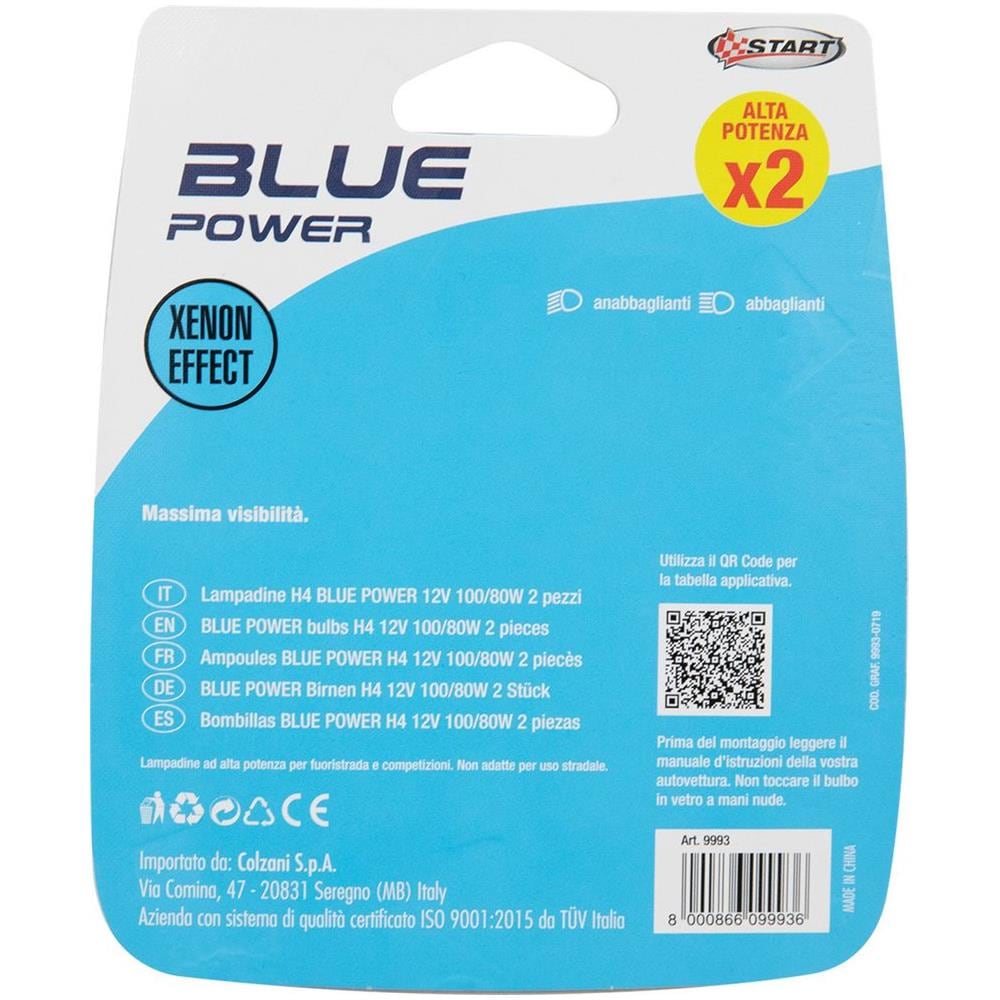 Coppia Di Lampadine Auto Alogene H4 12v 100/80w P43t - Foto 3