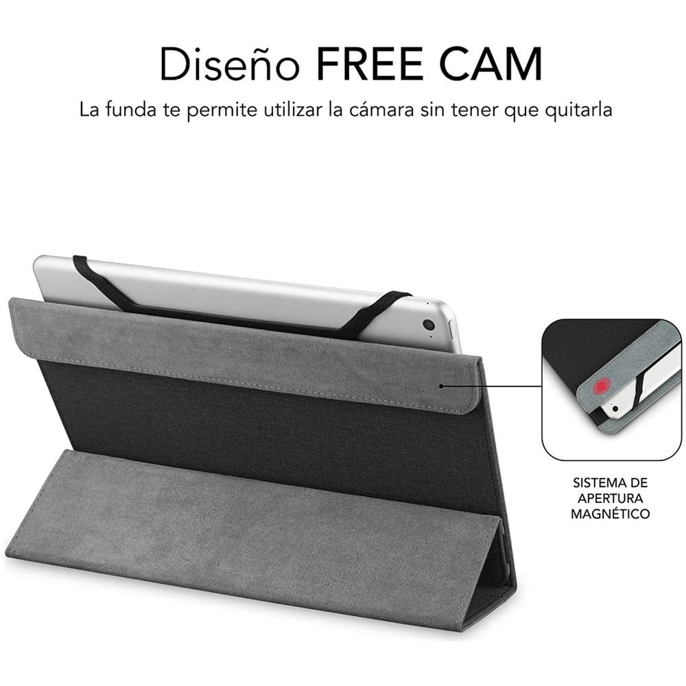 SUB-CUT-2FC001 custodia per tablet 25,6 cm (10.1") Custodia a libro Nero - Foto 2