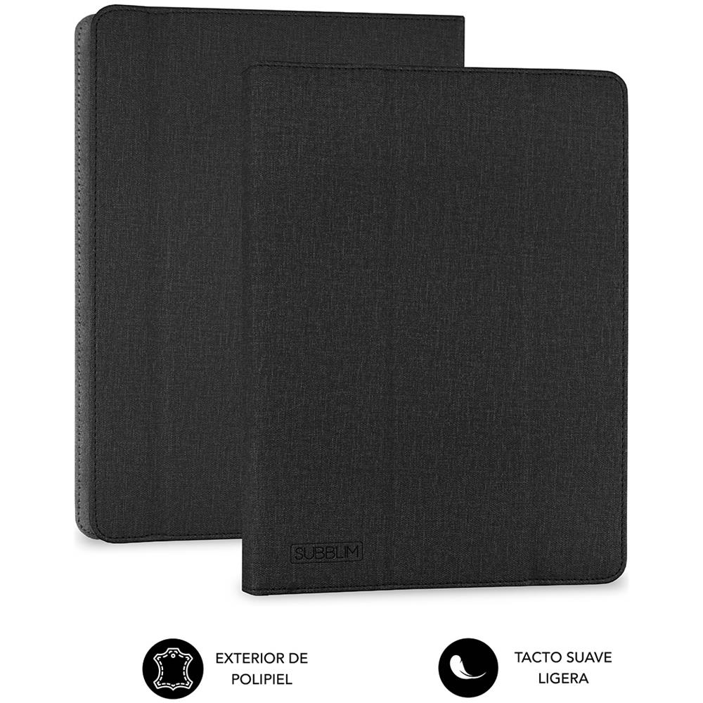 SUB-CUT-2FC001 custodia per tablet 25,6 cm (10.1") Custodia a libro Nero - Foto 5