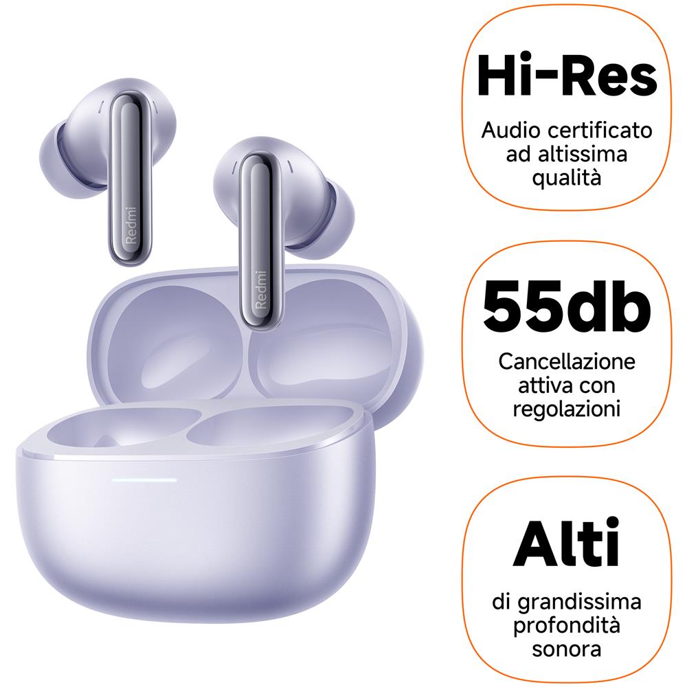 Redmi Buds 6 Pro Lavender Purple - Foto 4