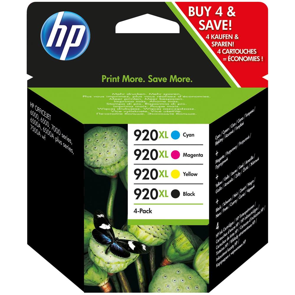 HP 920 XL Cartuccia di inchiostro ciano per Officejet 6000 6500 6500 A 7500A
