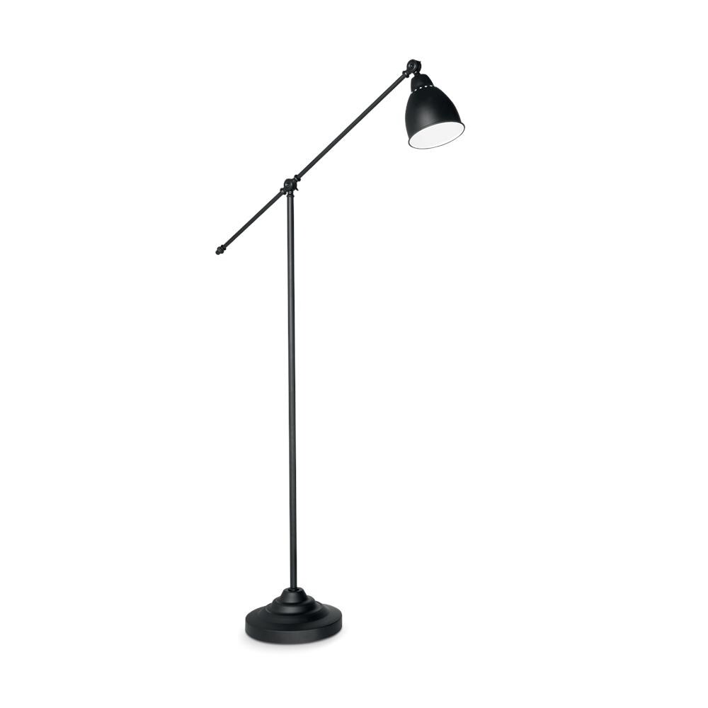 Lampada Da Terra Newton Pt1 Nero Max 1 X 60w E27 - 240v - Foto 2